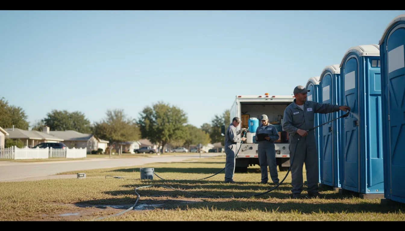 Long-Term Portable Toilet Rental in Kendallville, IN near me